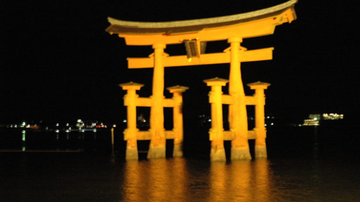 2015秋-広島・宮島・夜の厳島神社